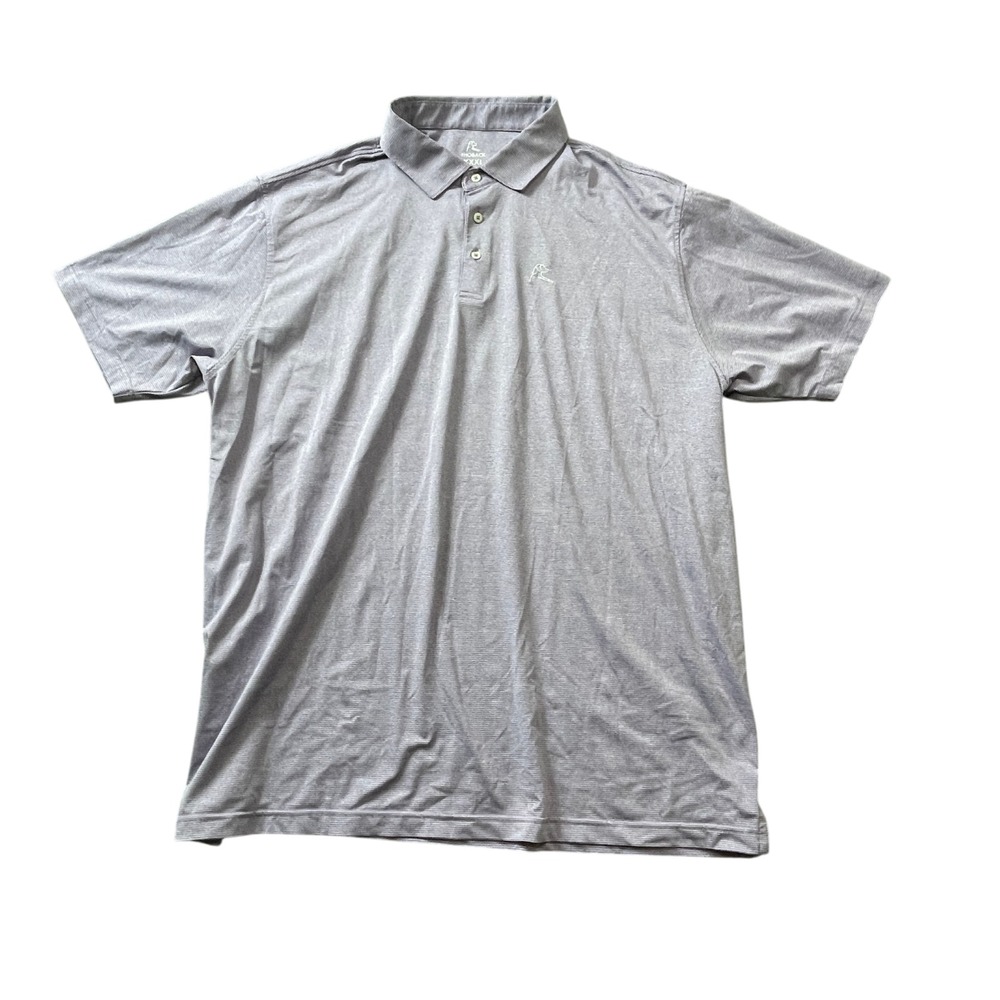 Rhoback XXL Purple Polo Short Sleeve Polyester Blend Golf‎ Sports Casual